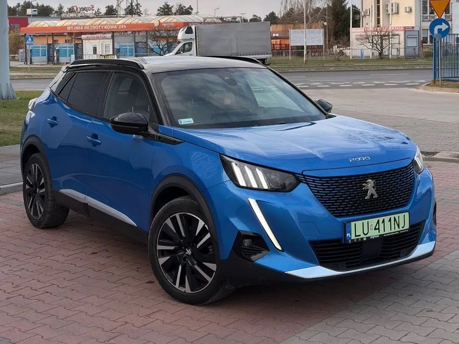 Peugeot 2008 Peugeot e-2008 2021 GT Elektryk Zadbany Pierwszy Właściciel ASO