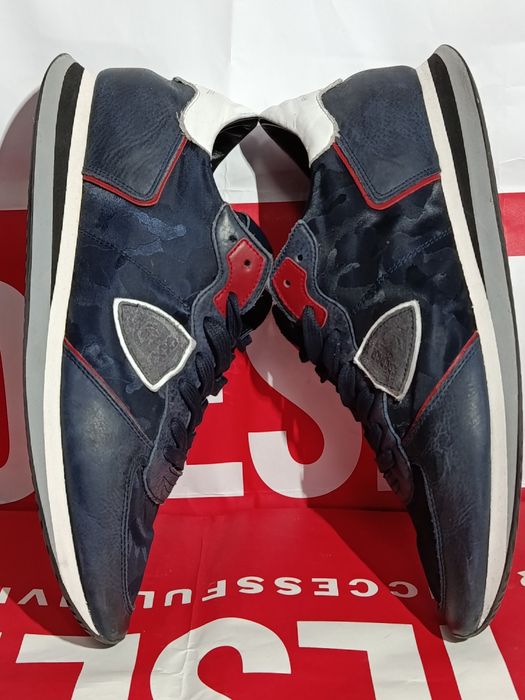 Мужские кожанные кросовки PHILIPPE MODEL ориг, раз. 43,5-44