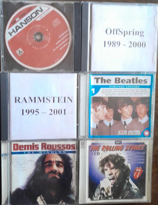 MP3 Kiss Rammstein INXS Offspring Pink Floyd Led Zeppelin Beatles