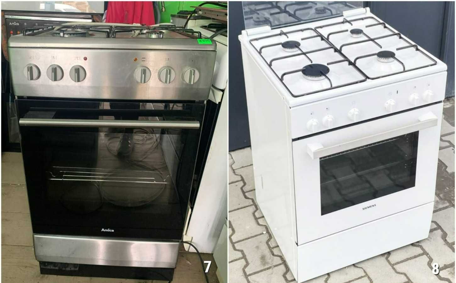 ПЛИТА Газова SIEMENS Bosch 50 60см Гриль Газконтроль Б\у ВСІ МОДЕЛІ: 6 ...