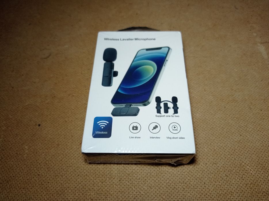 Беспроводной петличный микрофон Type-C (2 шт.) для смартфонов, планшет