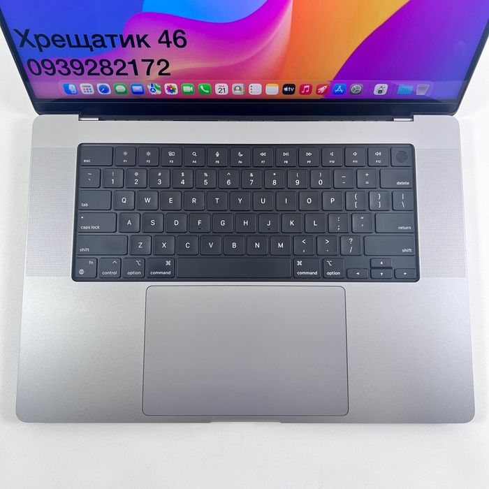 MacBook Pro 16 2021 M1 Pro 32GB RAM 1TB Space Gray Магазин Гарантія