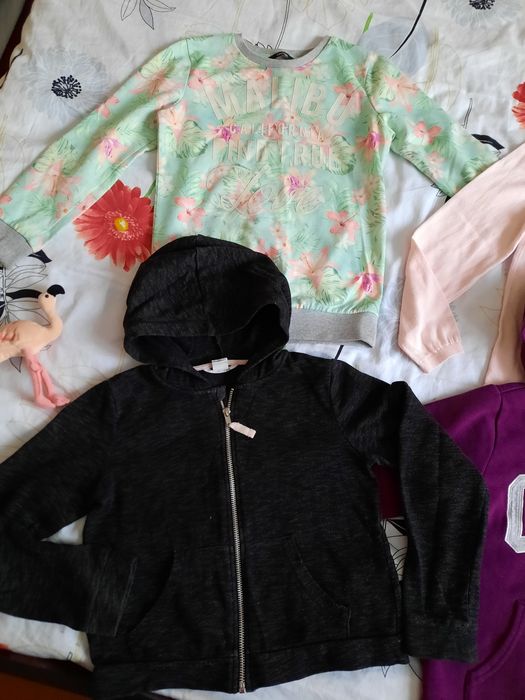 Кофта H&M худи толстовка свитшот 134 140