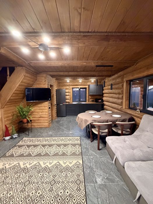 Будинок зі Зрубу. СПА-ЧАН. Подобова/погодинна оренда. Білогородка