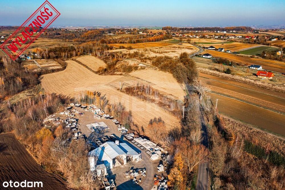 Działki budowlane Wysiołek Luborzycki