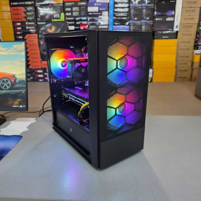 Ігровий Компютер Ryzen 5 5500, 16GB DDR4, EVGA GTX 1080 8GB, SSD480GB