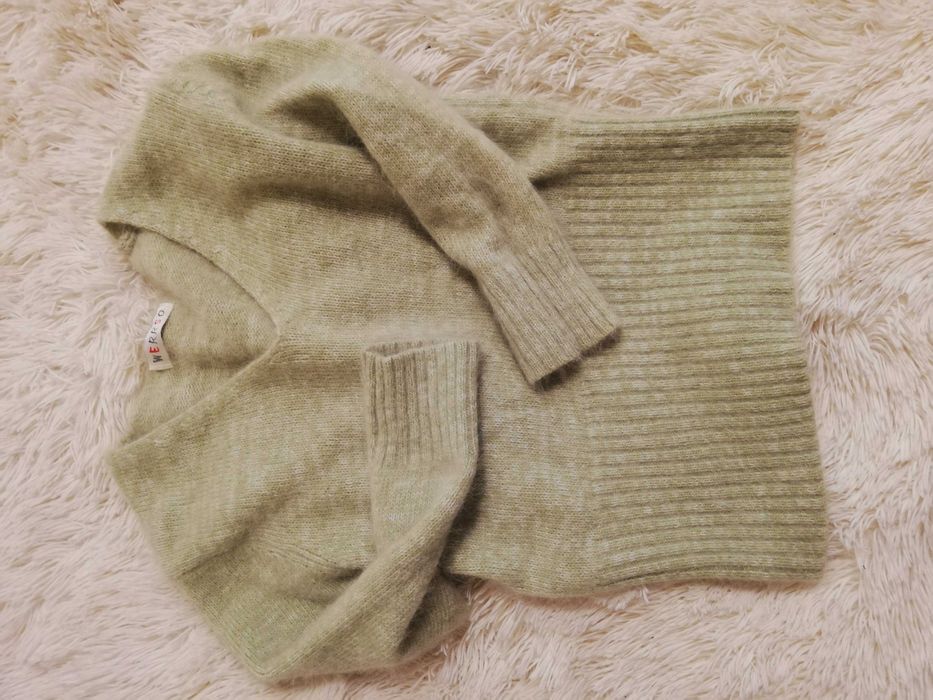 sweter s 36 Angora 100% Werrso sweter z angory s 36