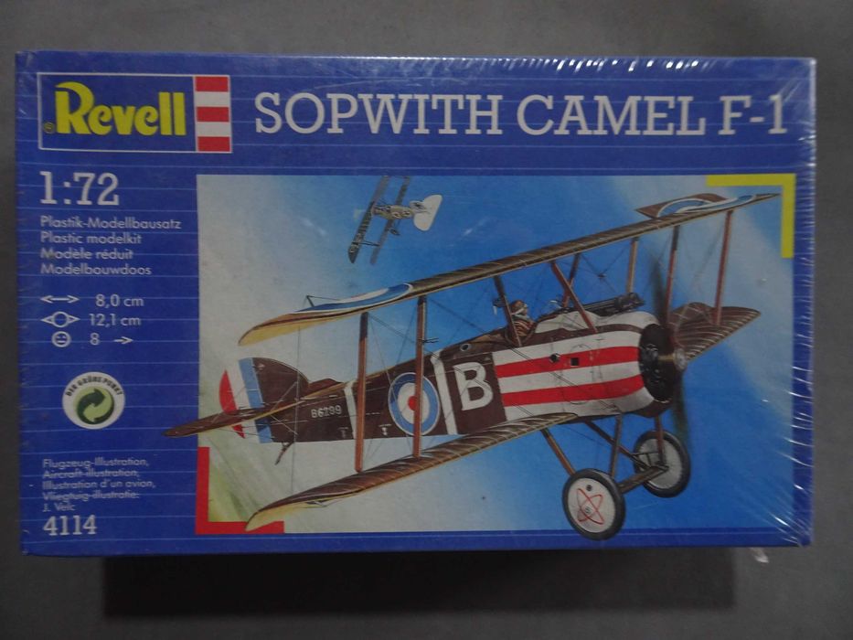 Kit Revell Sopwith Camel F-1 1:72 4114 (selado)