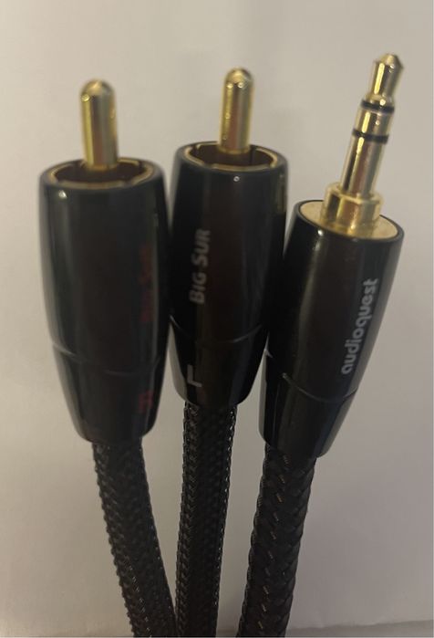 Кабель AudioQuest BIG SUR 1.0m 3.5mm - RCA (BIGSUR01MR)