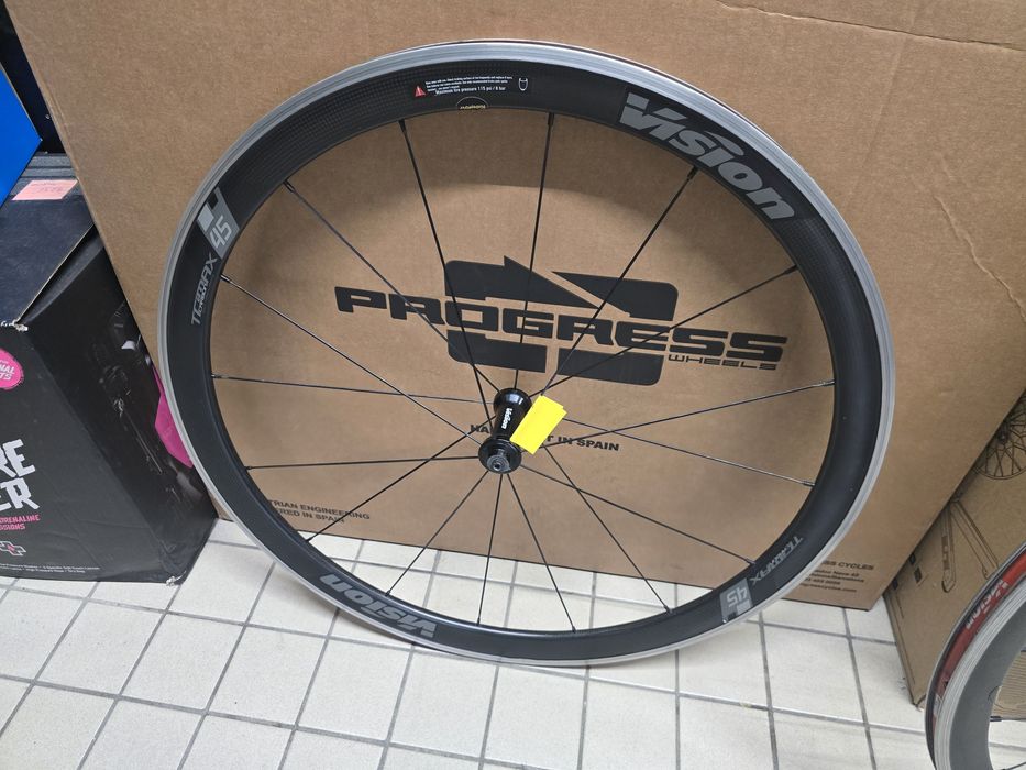 Rodas de carbono vision trimax 45 de calco
