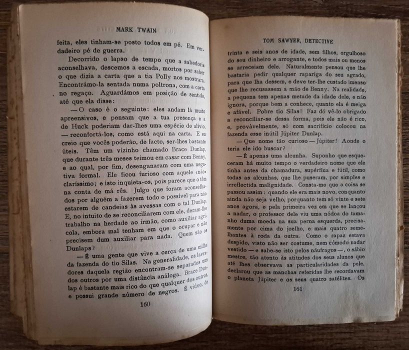 Viagens de Tom Sawyer / Tom Sawyer detective (raro)