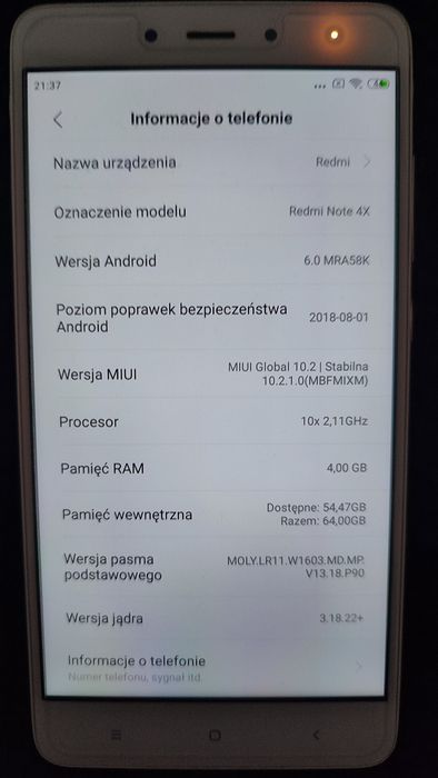 Redmi Note 4X + GRATISY