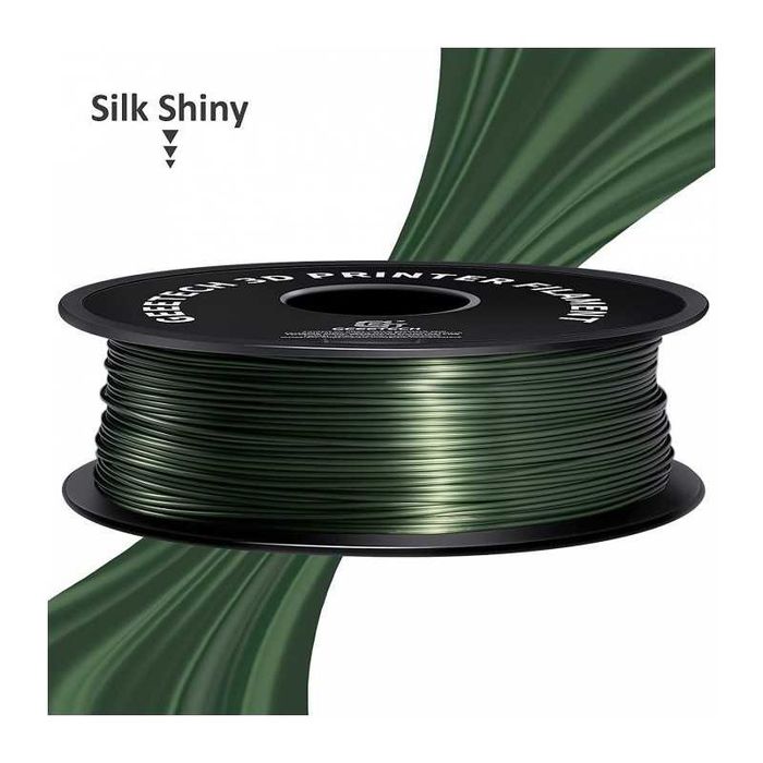 Filamento Pla 1,75mm Silk Dark Green Geeetech