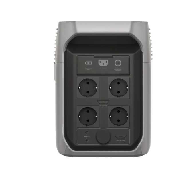 EcoFlow DELTA 3 1500 Вт·год  Оригінальні європейські розетки.