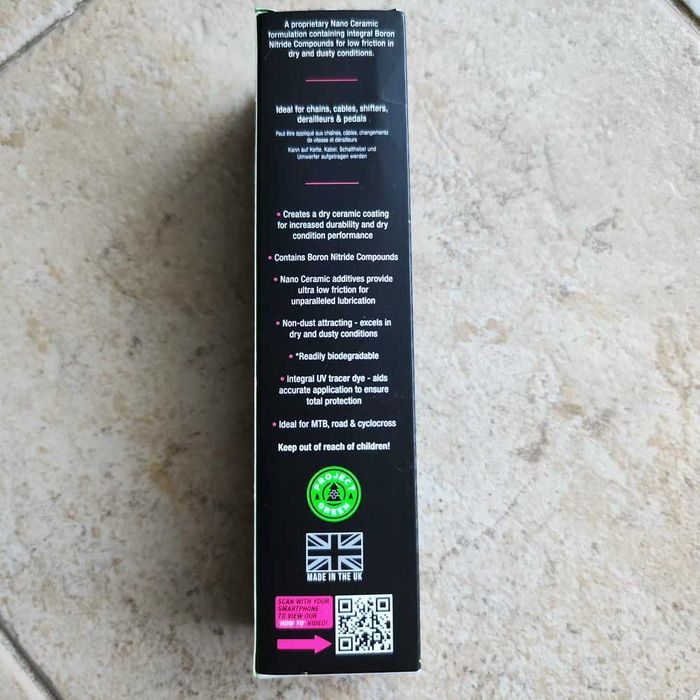 Lubrificante de corrente Muc-Off C3 Ceramic Dry Lube 120ml