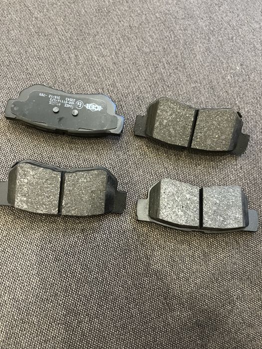 Колодки гальмові задні, дискові  Icer