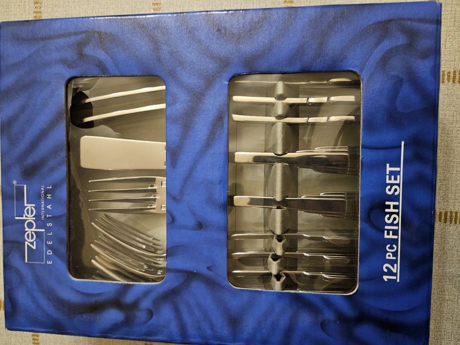 Nowy zestaw sztućców do ryb firmy Zepter- 6 os.