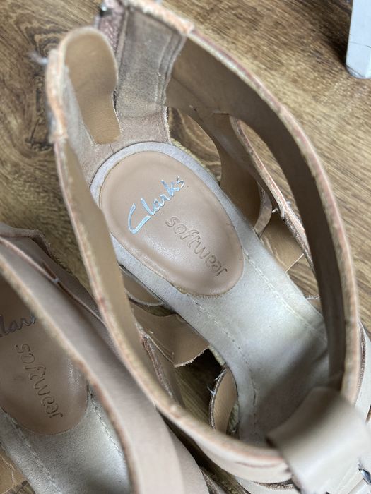 Sandałki Clarks rozmiar 37