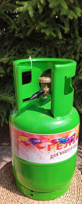 портативний балон з гелієм для кульок