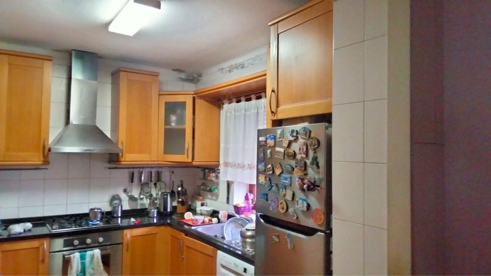 Móveis de cozinha em madeira faia