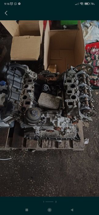 Silnik części CVU CGQ CVUA 3.0 tdi biturbo vw audi a6 q5 a7