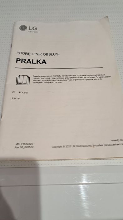 Pralka LG F4WT408AIDD 8 kg