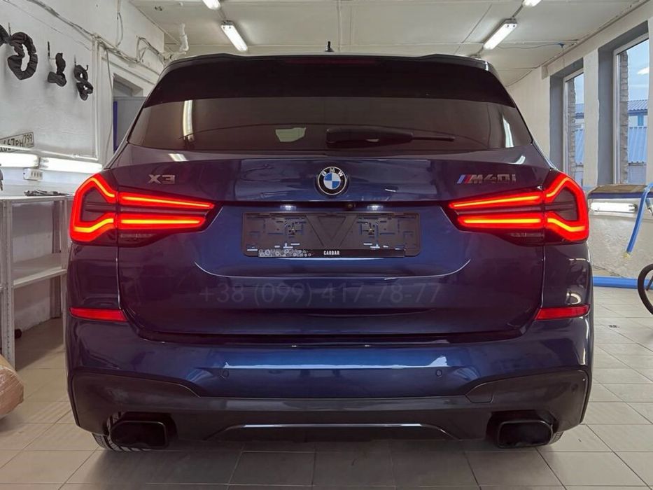Фонари LCI рестайлинг 2022+ BMW X3 G01 F97 Фары Стопы Ліхтарі
