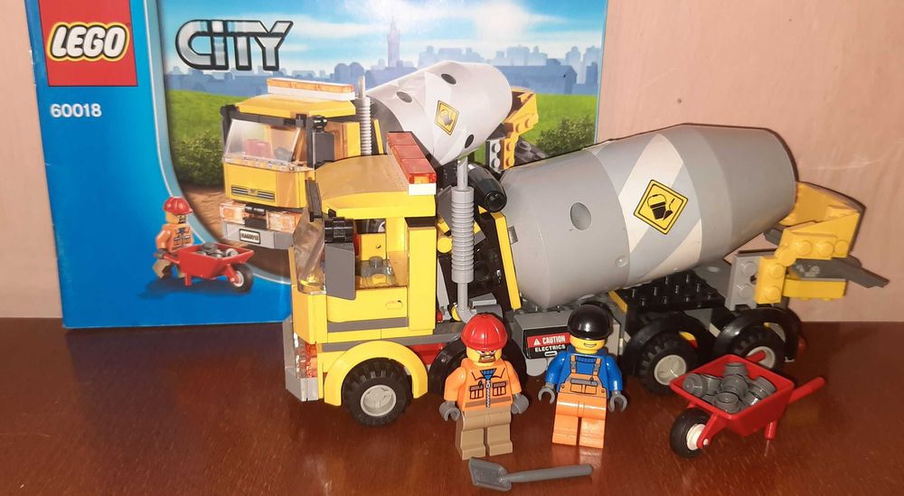 Lego City 60018 Бетономешалка / Бетонозмішувач Лего Сіті