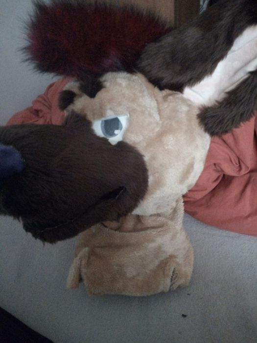 Fursuit mini partial hiena