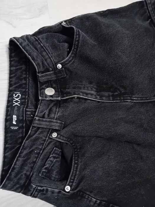 #ÐB Sisiter spodnie czarne szerokie nogawki