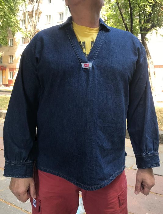 джинсовая рубашка Levis (2XL,52-54)