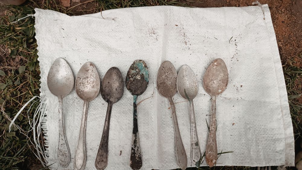 Ложки виделки старі