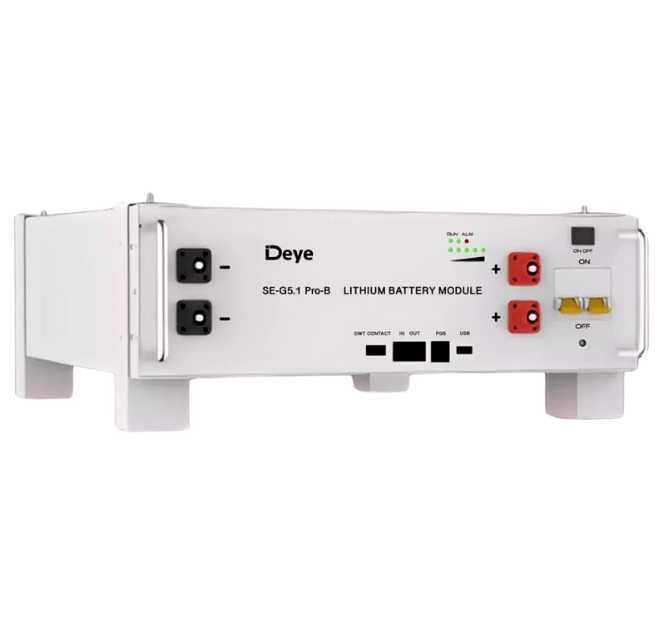 Magazyn energii Deye SE-G5.1 Pro-B 5,1 kWh – LiFePO4, 10 lat gwarancji