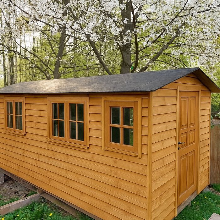 Kontener, barak projekt do dokończenia