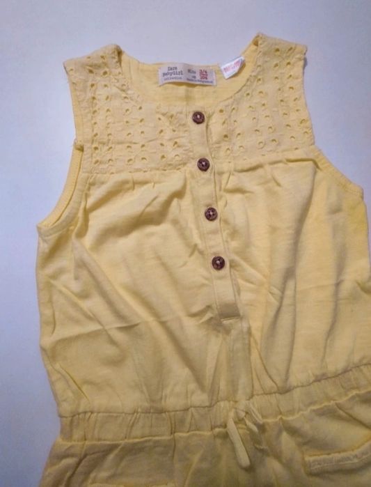 Macacão Novo Zara - 3/4 anos