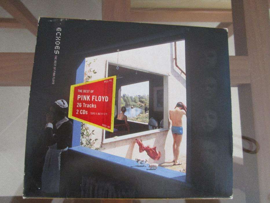 CD’s duplos: Pavarotti, Pink Floy