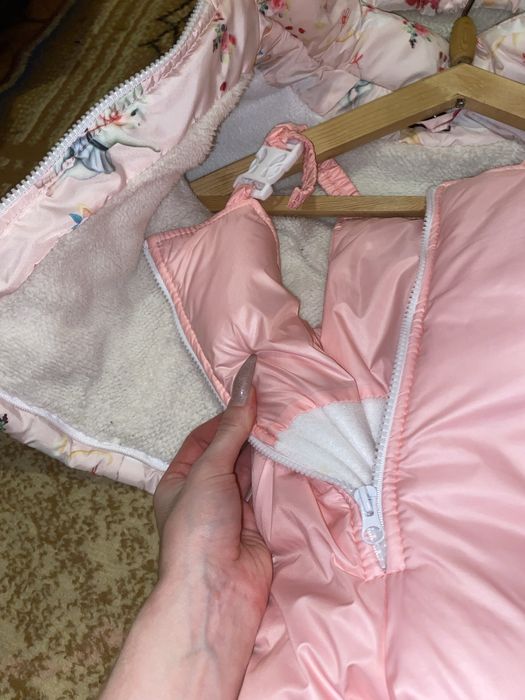 детский зимний комбинезон