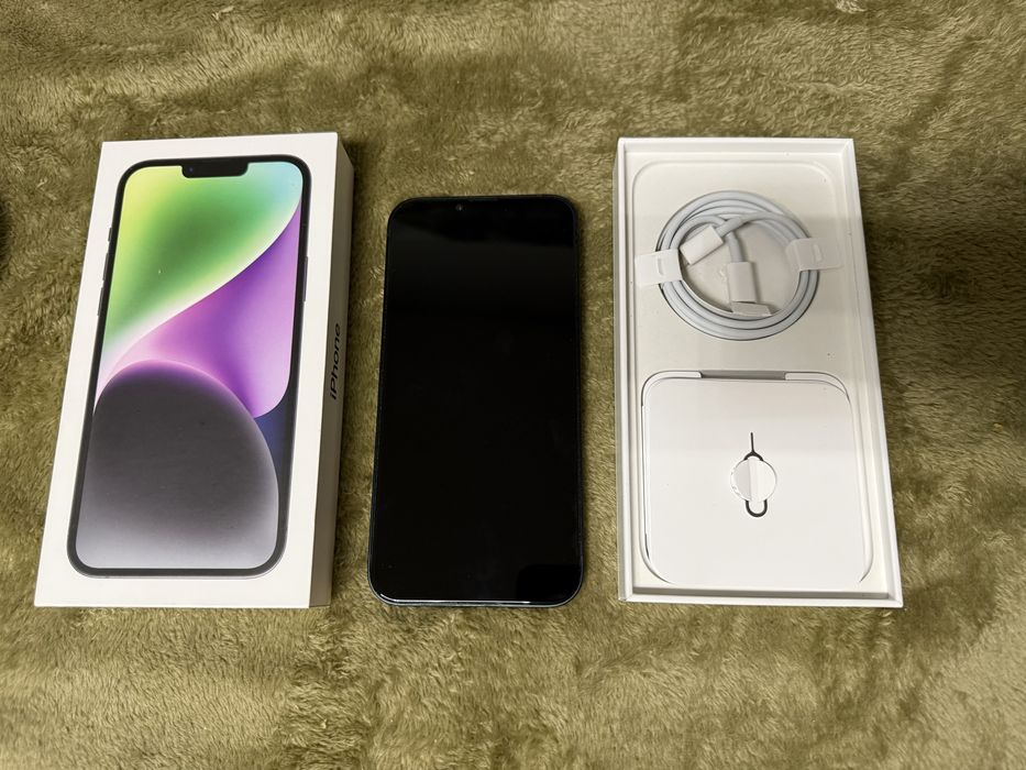 iPhone 14  Plus w midnight 256 Gb. kondycja 84%