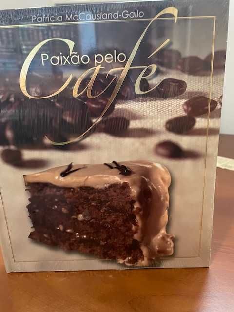 Livros Paixão pelo café e Paixão pelo chocolate(NOVOS)