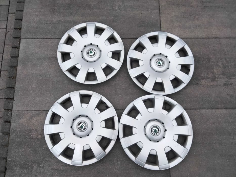 Kolpaki dekle 16 SKODA superB fabia octavia rapid scala roomster oryginal