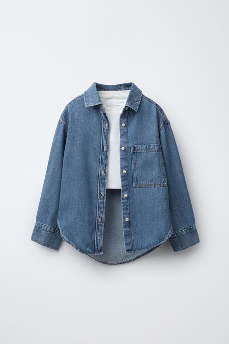 Блузка, сорочка, рубашка Zara 122,128,134,140, 148,156