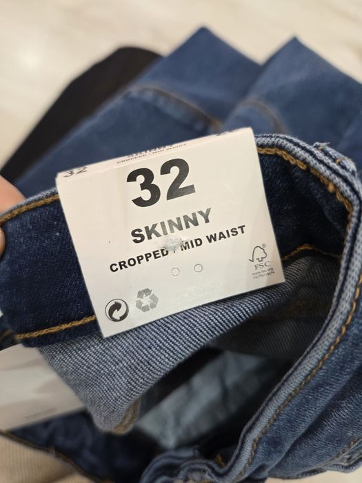 Spodnie jeans mango 32 obcisłe rurki skinny