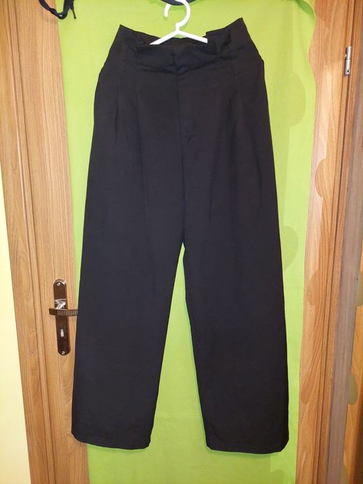 Spodnie wysoki stan M