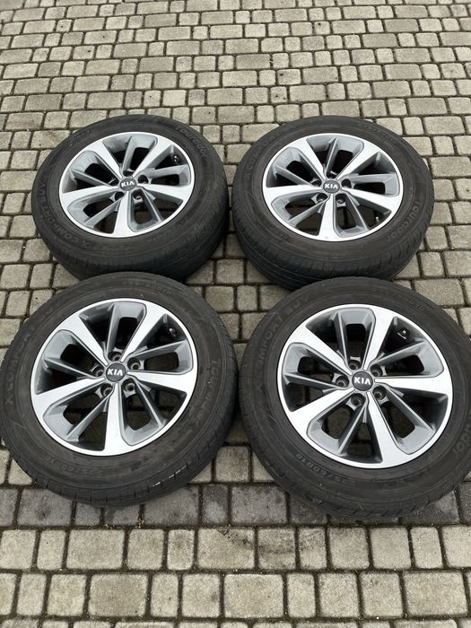 Alufelgi 5x114,3 18 cali Hyundai Tucson Ix35 Kona Kia Sportage Sorento opony lato 235/60/18