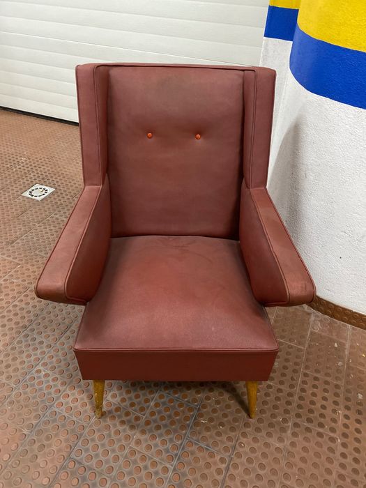 Cadeirão Bauhaus Design Anos 30 Alemanha Vintage Modernistas