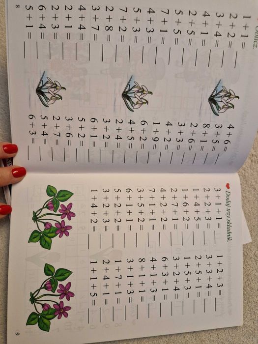 Matematyka i ortografia dla klas I-III, książeczka edukacyjna