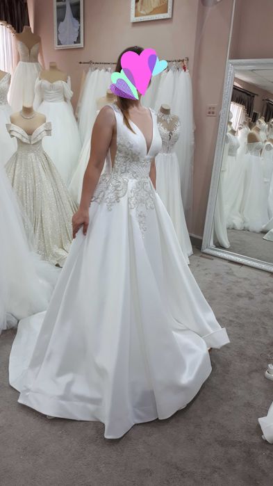 Ексклюзивна весільна сукня, розм.44