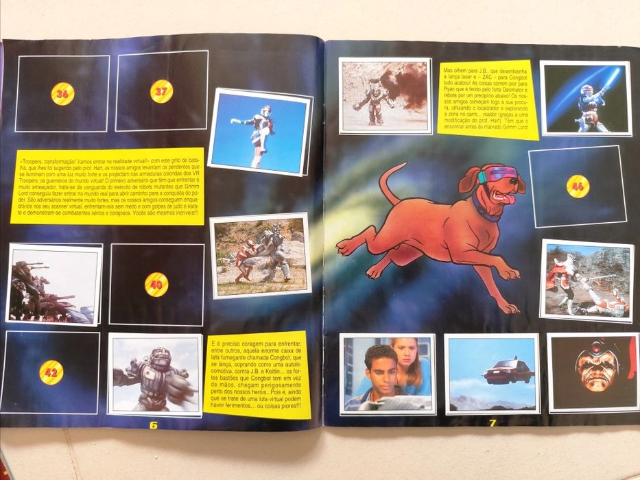 Lote de 6 Cadernetas de Cromos antigas