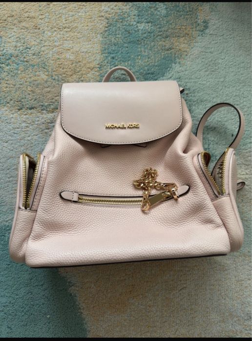 Plecak Michael Kors pudrowy róż