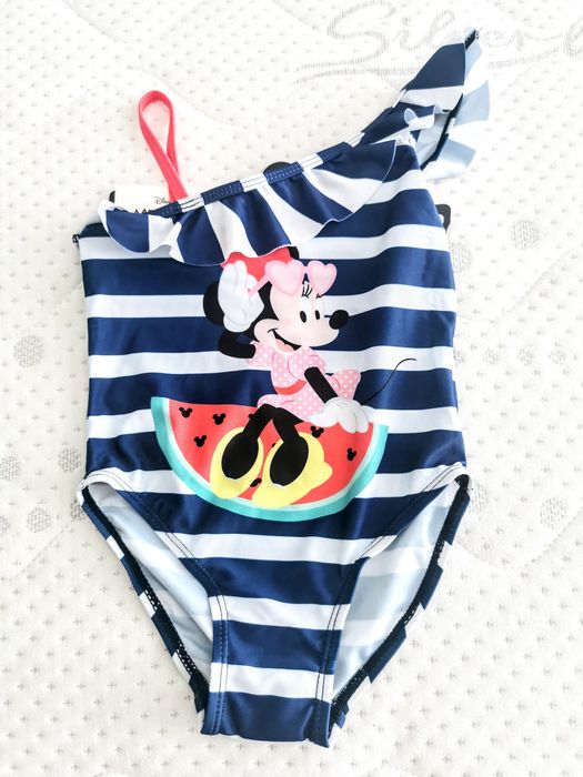 Strój kąpielowy jednoczęściowy 104-110 cm  z Myszką Mini Disney